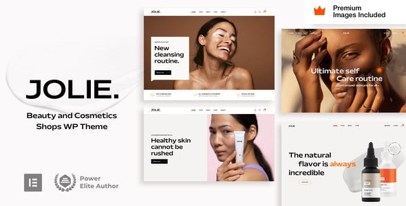 Jolie - Beauty Cosmetics Skincare Store WordPress Theme