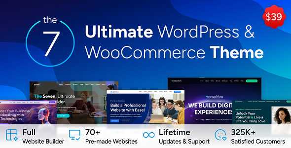 The7 — Ultimate WordPress & WooCommerce Theme