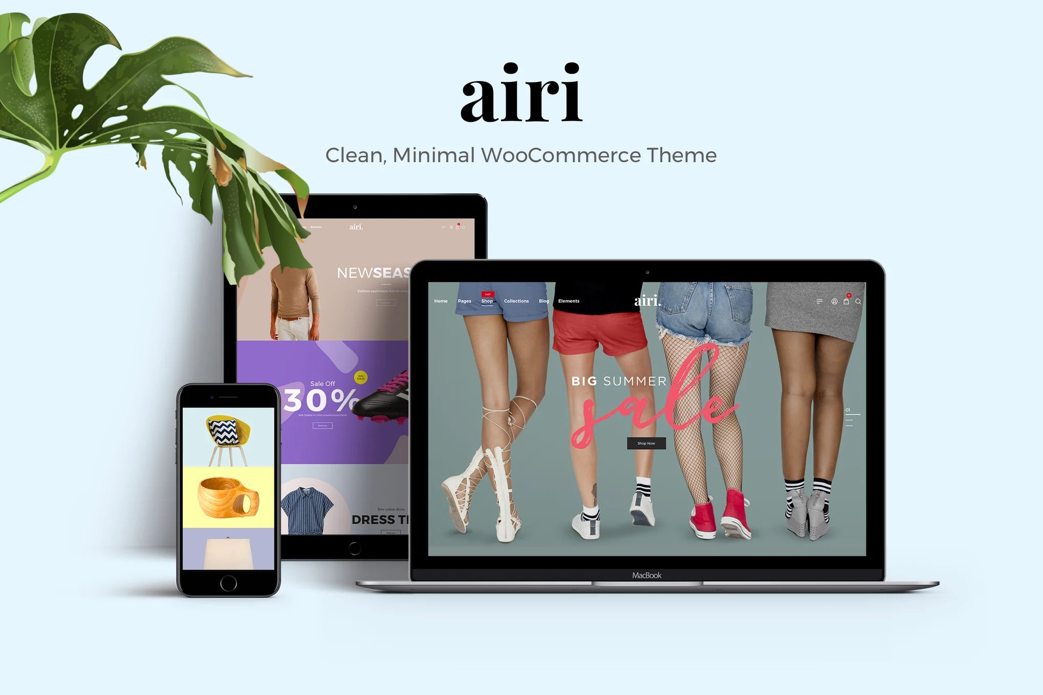 Airi - Clean, Minimal WooCommerce Theme