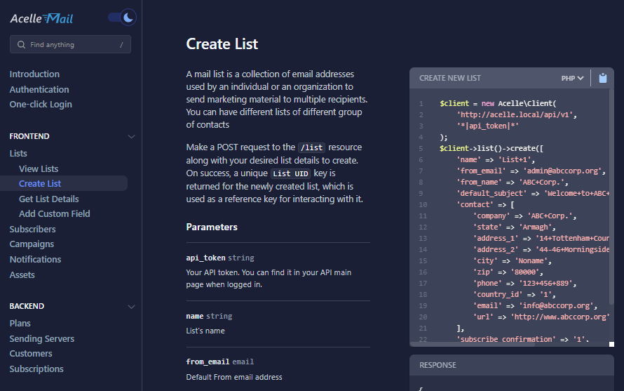 Acelle - Email Marketing Web Application