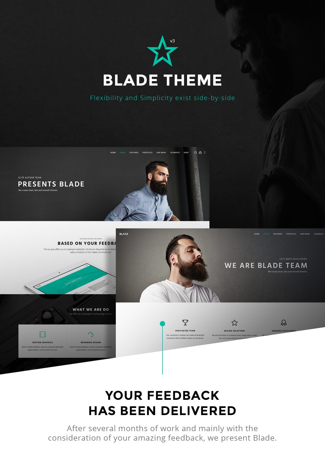 Blade - Responsive Multi-Functional WordPress Theme