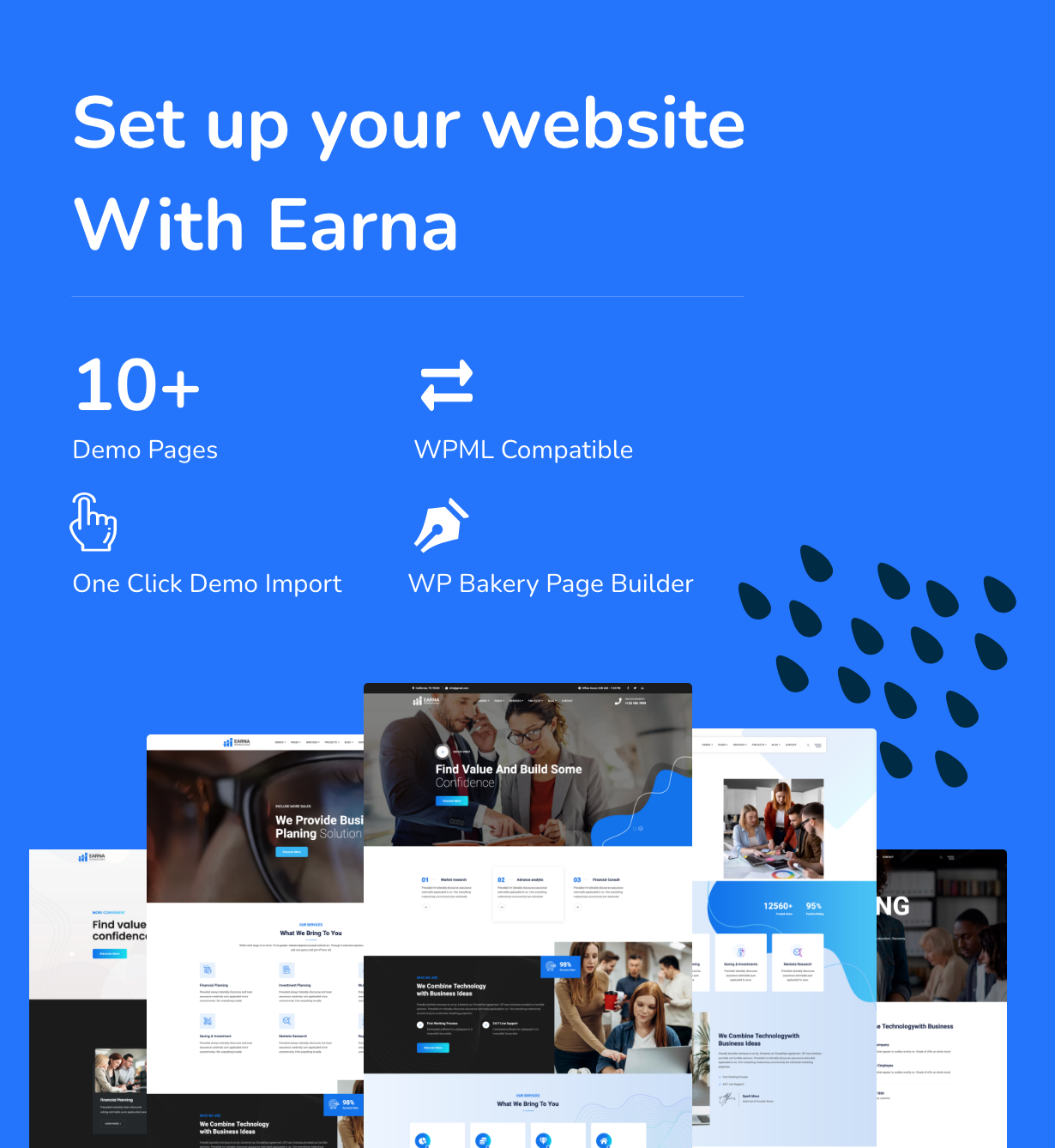 Earna - Business Consulting WordPress