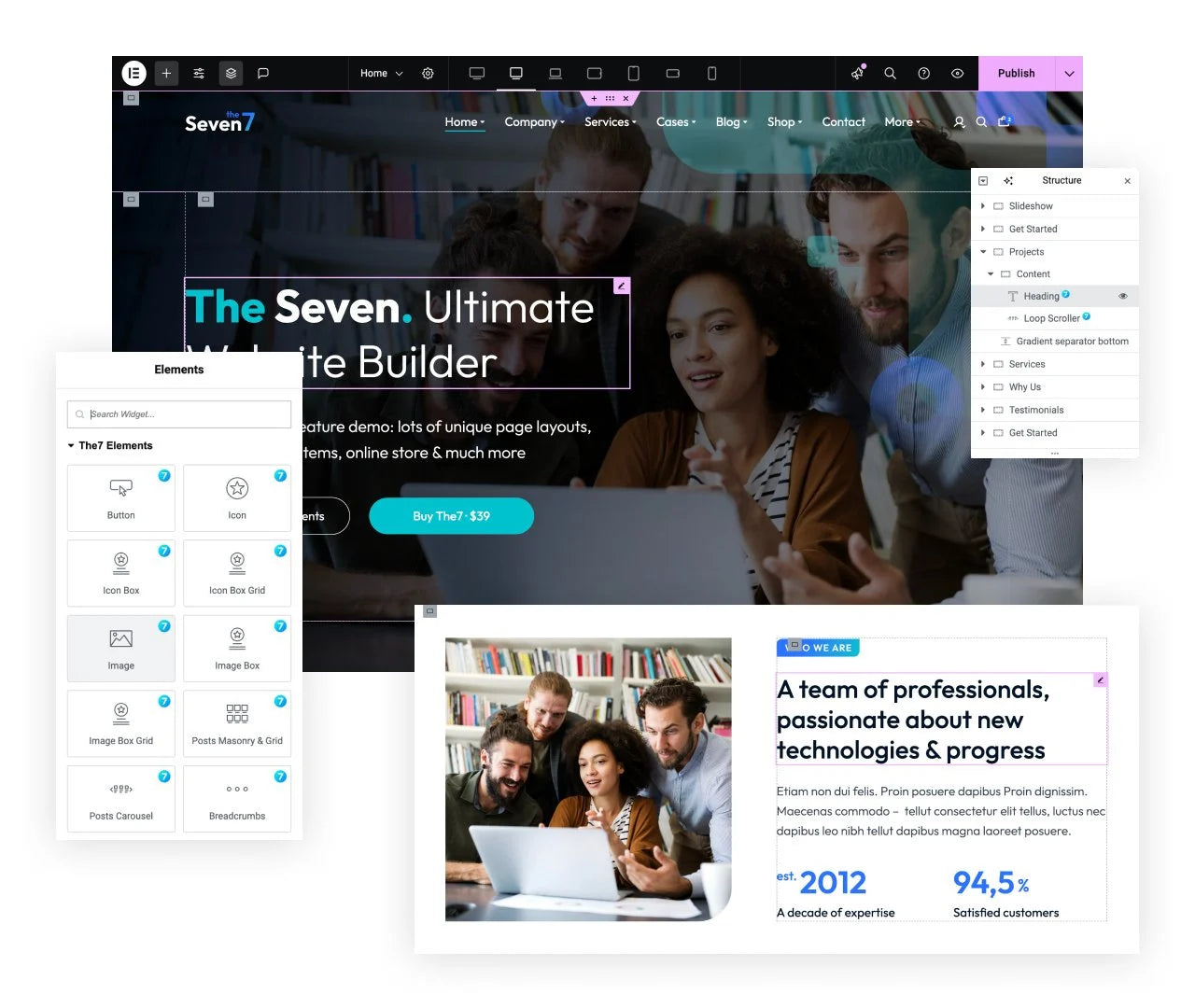 The7 — Ultimate WordPress & WooCommerce Theme