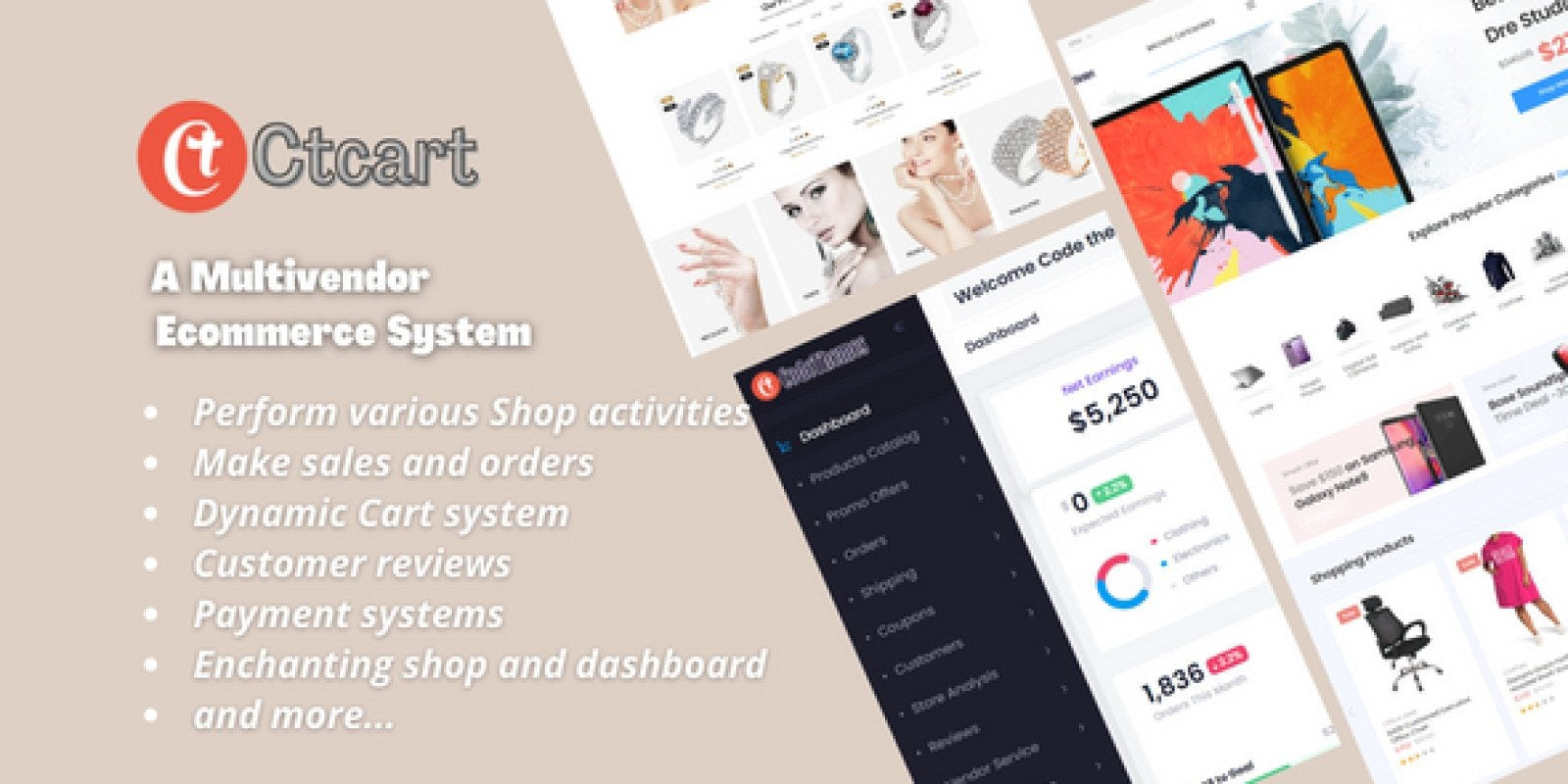 Ctcart – Multivendor eCommerce Store