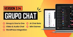 Grupo Chat - Chat Room & Private Chat - Video Chat & Audio Chat - AI Chat - PHP Group Chat Code