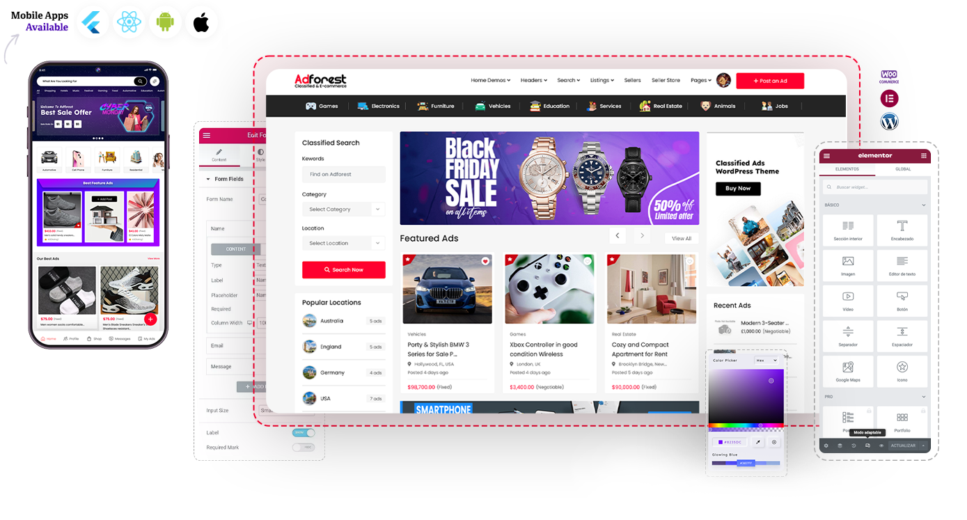 AdForest - Classified Ads WordPress Theme