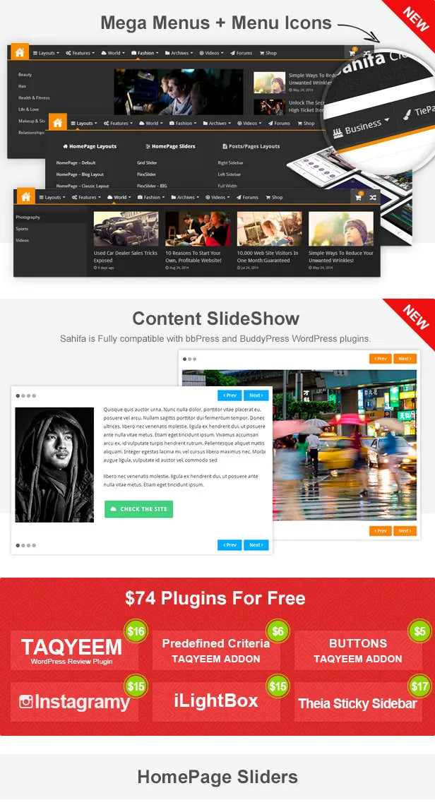Sahifa - Responsive News, Magazine and Blog Theme