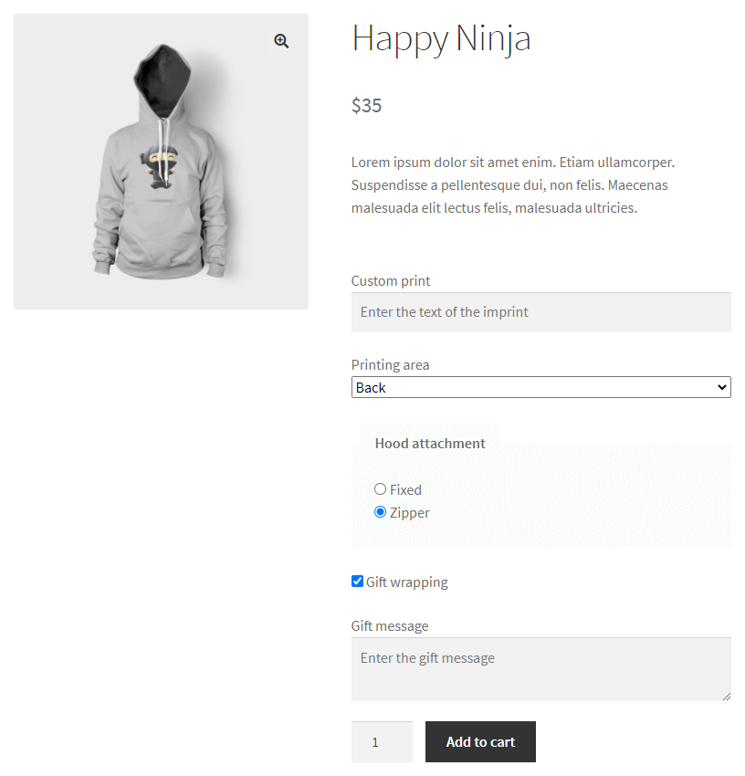 Flexible Product Fields PRO WooCommerce