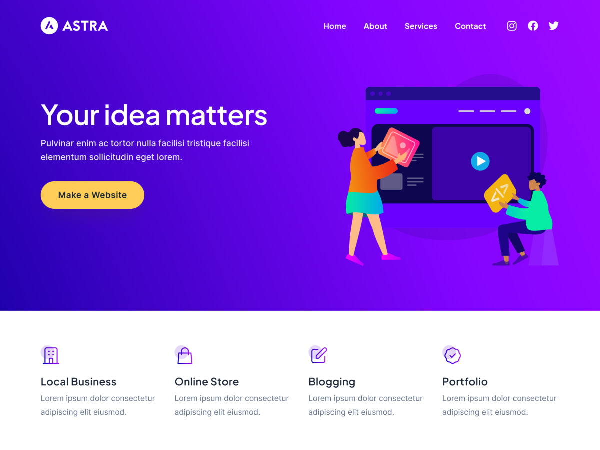 Astra Pro WordPress Theme
